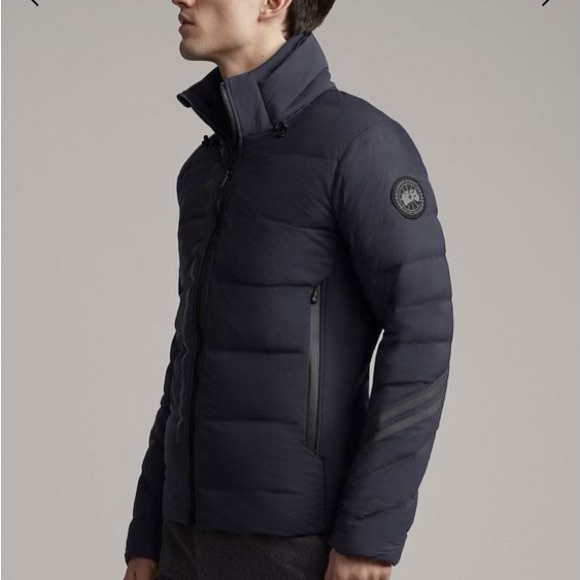 Men’s Navy HyBridge CW Black Label jacket Canada Goose - Picture 5 of 6